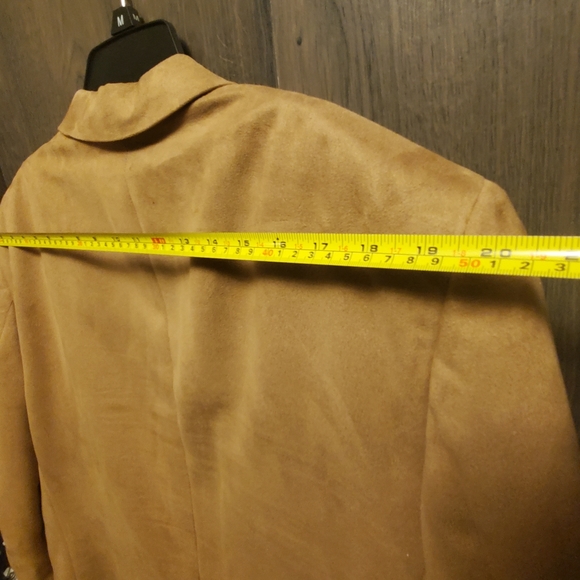 SupraSuede Bernhard Altmann - Tan Suede Blazer Suit Jacket - Picture 10 of 13
